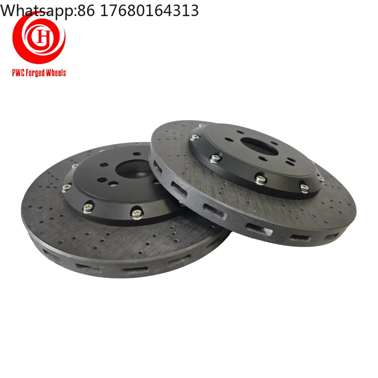 For PWC Universal Carbon Ceramic Brake Disc Rotor for Vauxhall Astra for Auris Mini R56 Cars with 1 Year Warranty