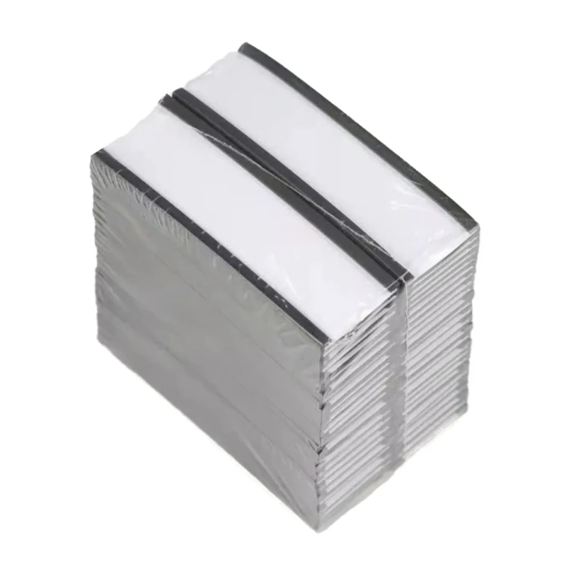 30/50x/مجموعة حاملي بطاقات البيانات المغناطيسية مع طبقة واقية للسوبر ماركت