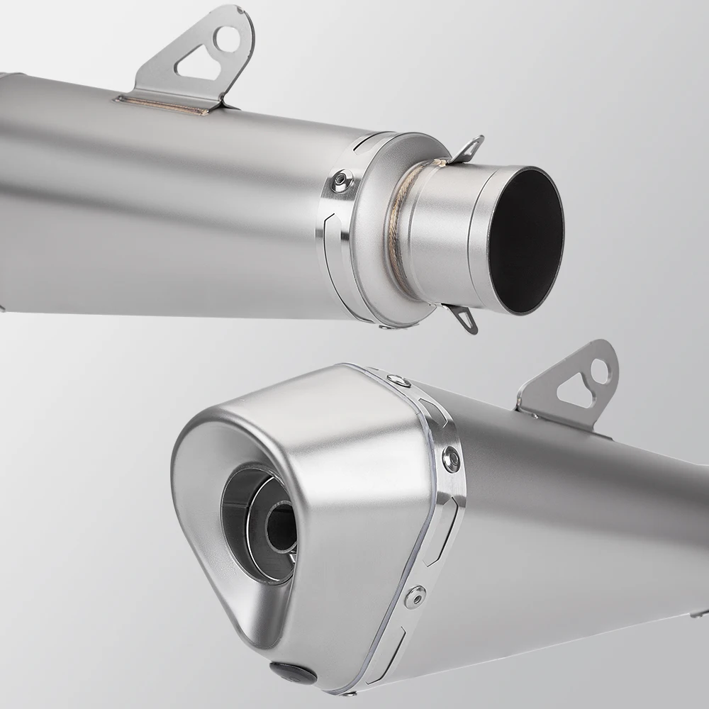 

B-18 High Quality Universal Motorcycle Muffler, 36-51mm exhaust, for R3, MT03, CB500,Z400, ZX4R