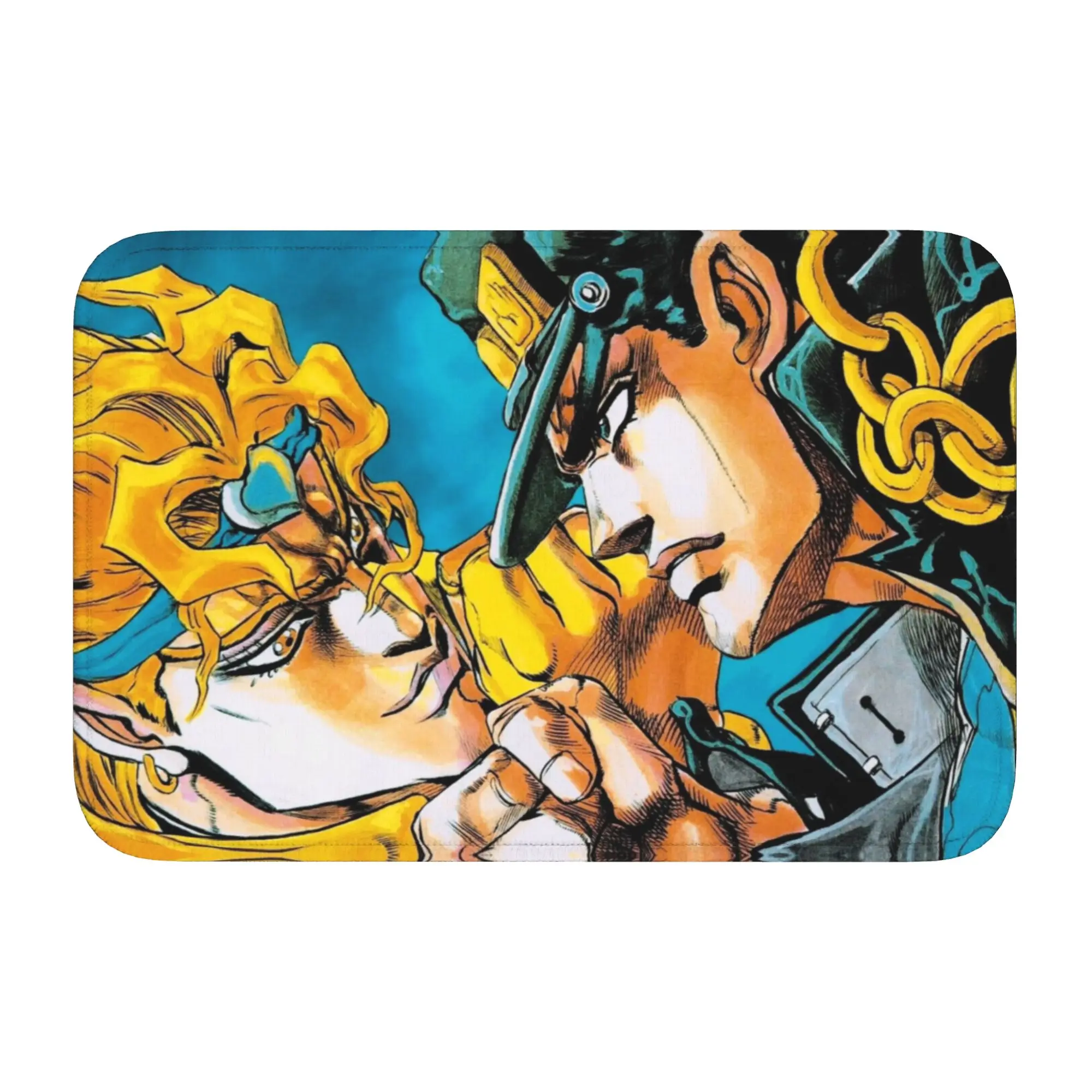 

Придверный коврик с аниме-дизайном JoJo's, противоскользящий, для входа, кухни, ванной, туалета, гостиной, напольный коврик-дорожка