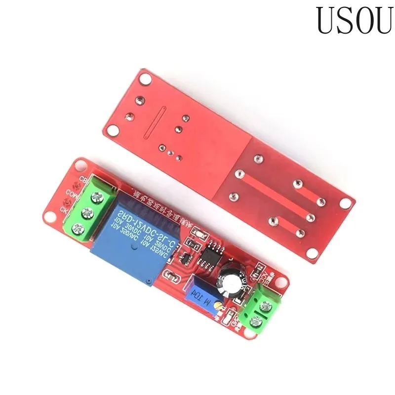NE555 DK555 Timer Switch Adjustable Disconnect Module Time delay relay Module DC 12V Delay relay shield 0~10S