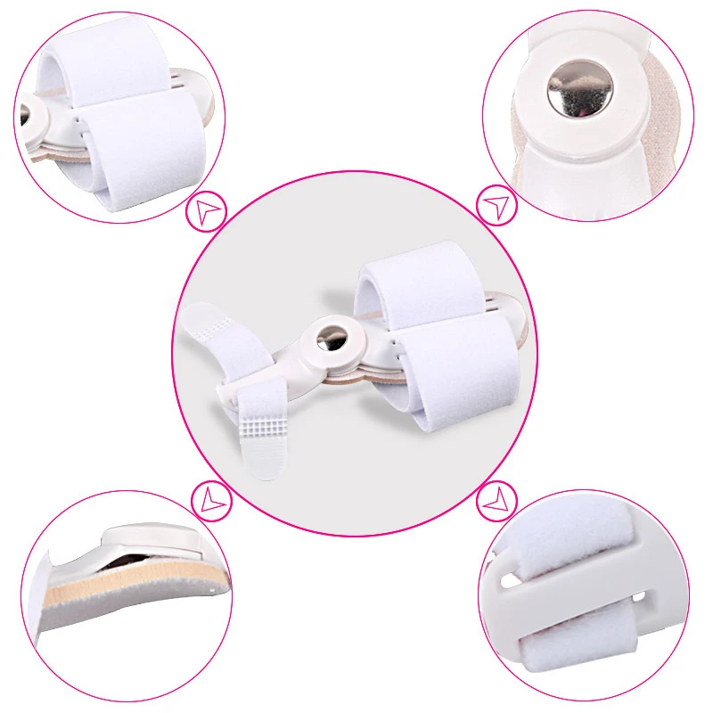 2 pz Big Bone Toe Borsite Stecca Raddrizzatore Correttore Sollievo Dal Dolore Del Piede Per Alluce Valgo Piedi Cura Della Protezione Strumenti di Cura Del Piede