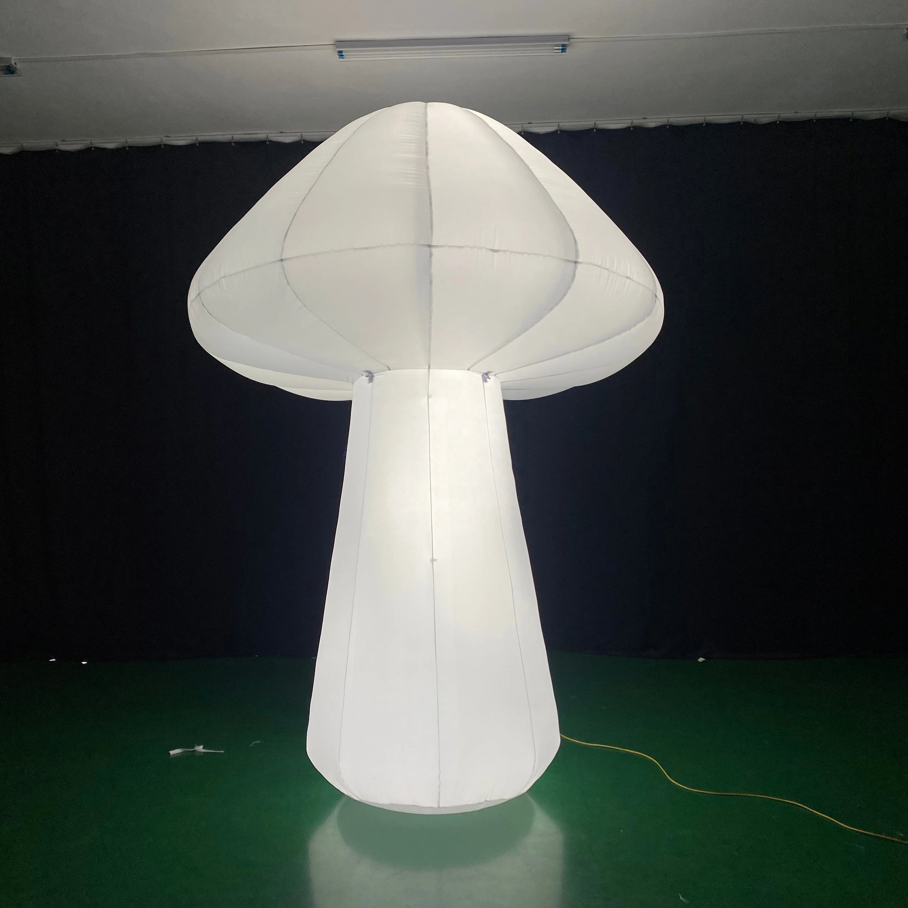 Inflatable Costume in Advertising Inflatables  LED Light White Mushroom Decor Giant Inflatable