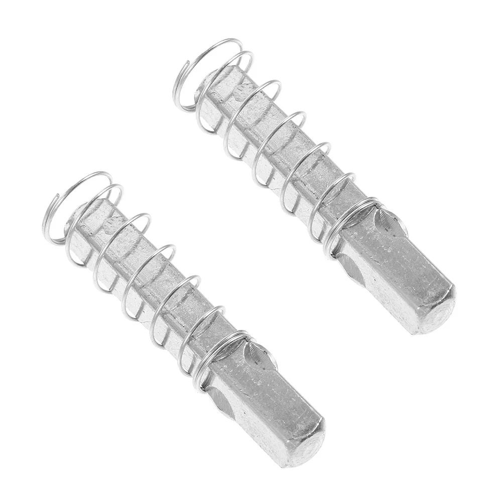 2 stks Slot Vervanging Rvs Lente Spindel Bar Voor Spindel Voor Patio Deur Slingerknop Patio Deur Onderdelen