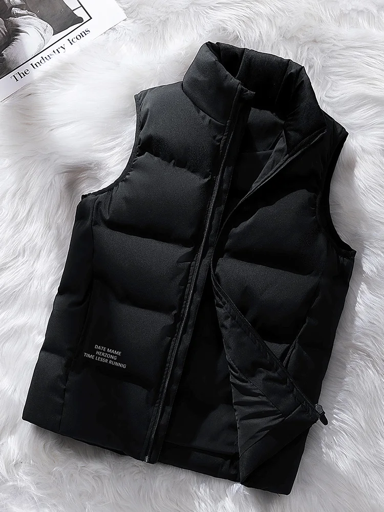 Winter 80% Duck Down Padded Warm Vest Men Waterproof Sleeveless Jacket Slim Fit Casual Puffer Gilet Plus Size 8xl 7xl Waistcoat