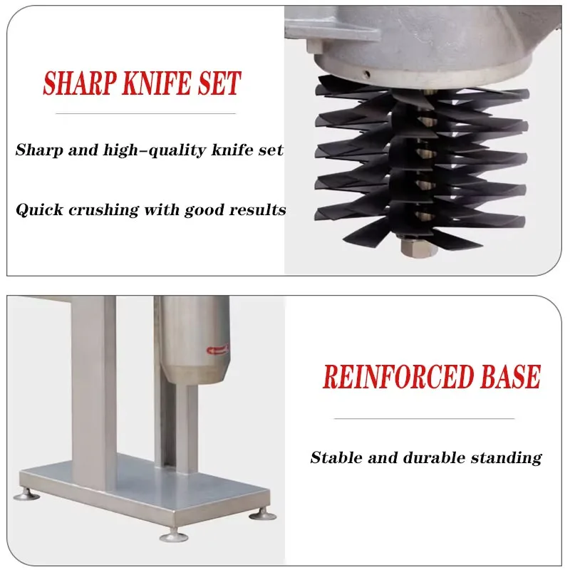 Fruit Vegetable Chili Ginger Garlic Chop Grind Grinder Crusher Paste Make Machine
