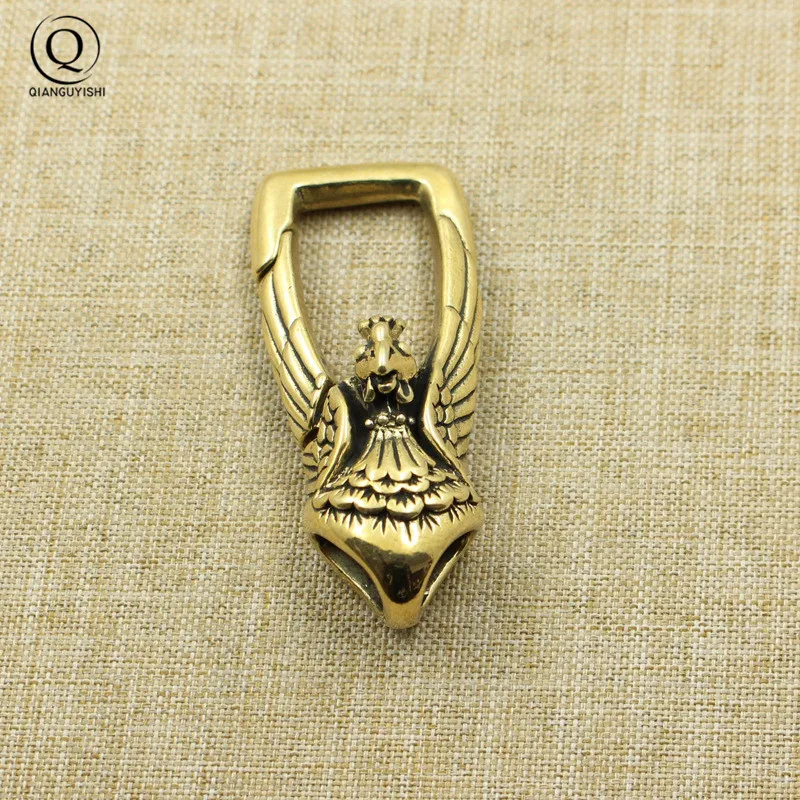 Phoenix Brass Keyholder DIY Car Key Chain Accessories Jewelry Metal Copper Waist Buckle Keyrings Hanging Creative Gift Keychains