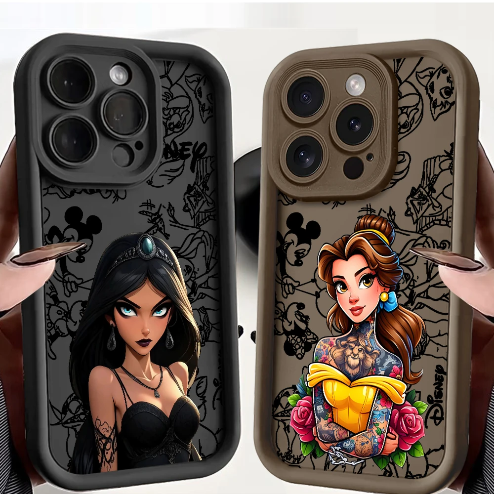 

Disney Tattoo Ariel Princess Phone Case For Google Pixel 10 9A 9 8 7 8A 7A Pro XL 4G 5G Soft Silicone TPU Back Cover