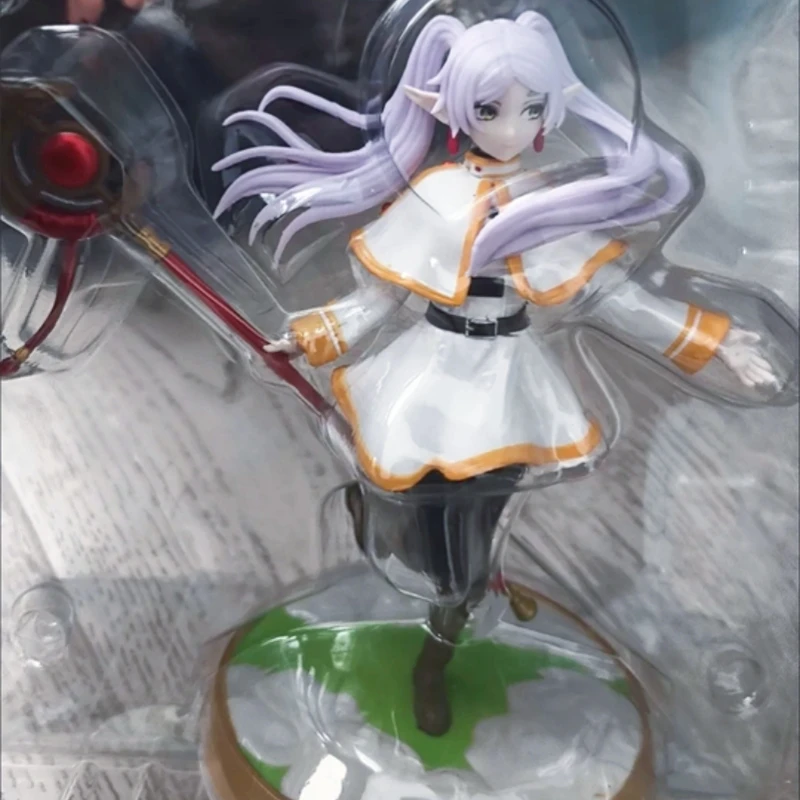 Frieren: ما وراء نهاية الرحلة الرسوم المتحركة المحيط رائعة نموذج لجسم Kawaii سطح المكتب ديكور جمع صديق هدايا عيد ميلاد 24 سنتيمتر