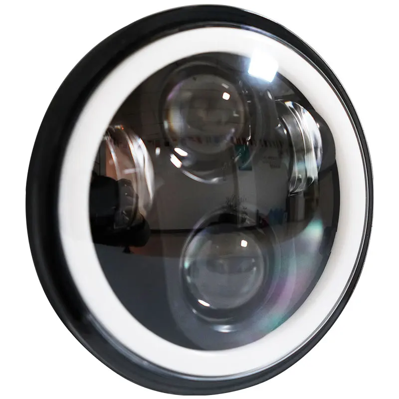 5.75 inch Headlight and Housing Bucket Kit for Harley Dyna Sportster XL1200 XL883 FXD Custom Choppers 5-3/4