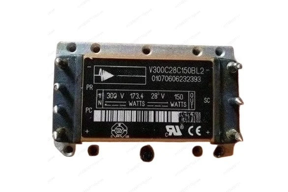 

V300C28C150BL2 Изолированный источник питания VICOR DC-DC от 300 В до 28 В 150 Вт, разобранные б/у детали
