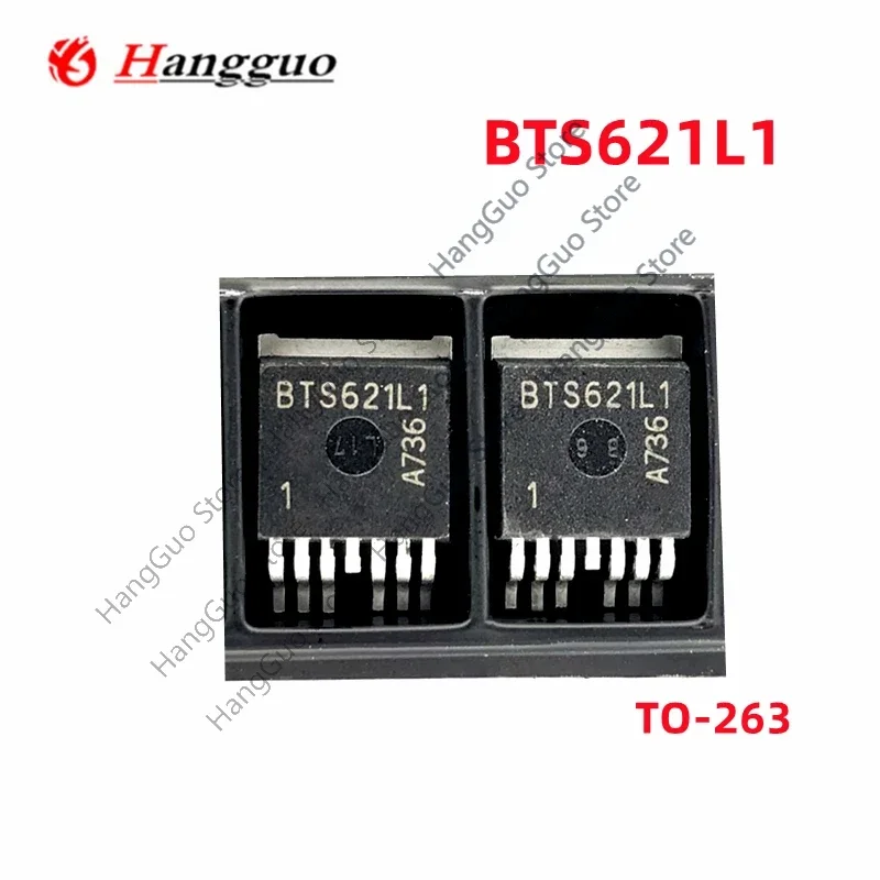 10Pcs/Lot Original BTS621L1 BTS621 BTS621L TO263-7 Automotive power IC chip  Best Quality