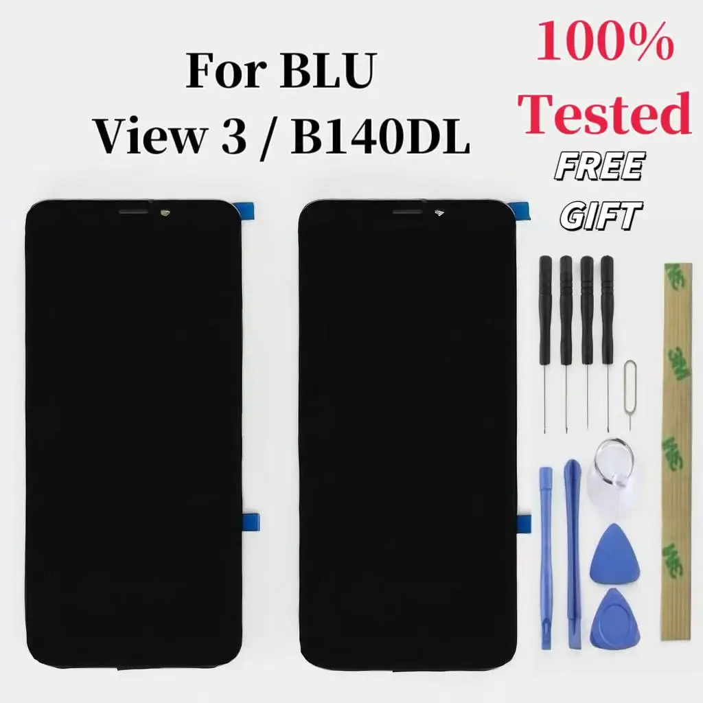 Pop для Blu View 3 B140dl ЖК-дисплей, сенсорная панель, дигитайзер, сенсорное стекло, полная сборка, запасные части, передний дисплей
