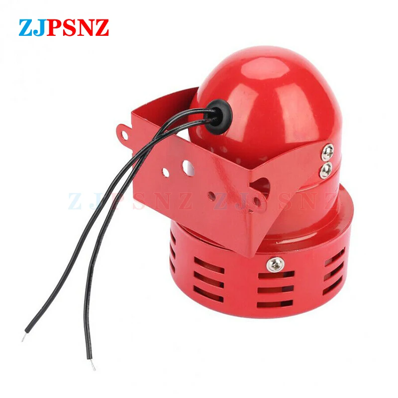 MS-190 Mini Metal Air Raid Siren Horn Motor Siren Industrial Alarm Sound Electrical Guard Against Theft Horn For Auto Truck Car