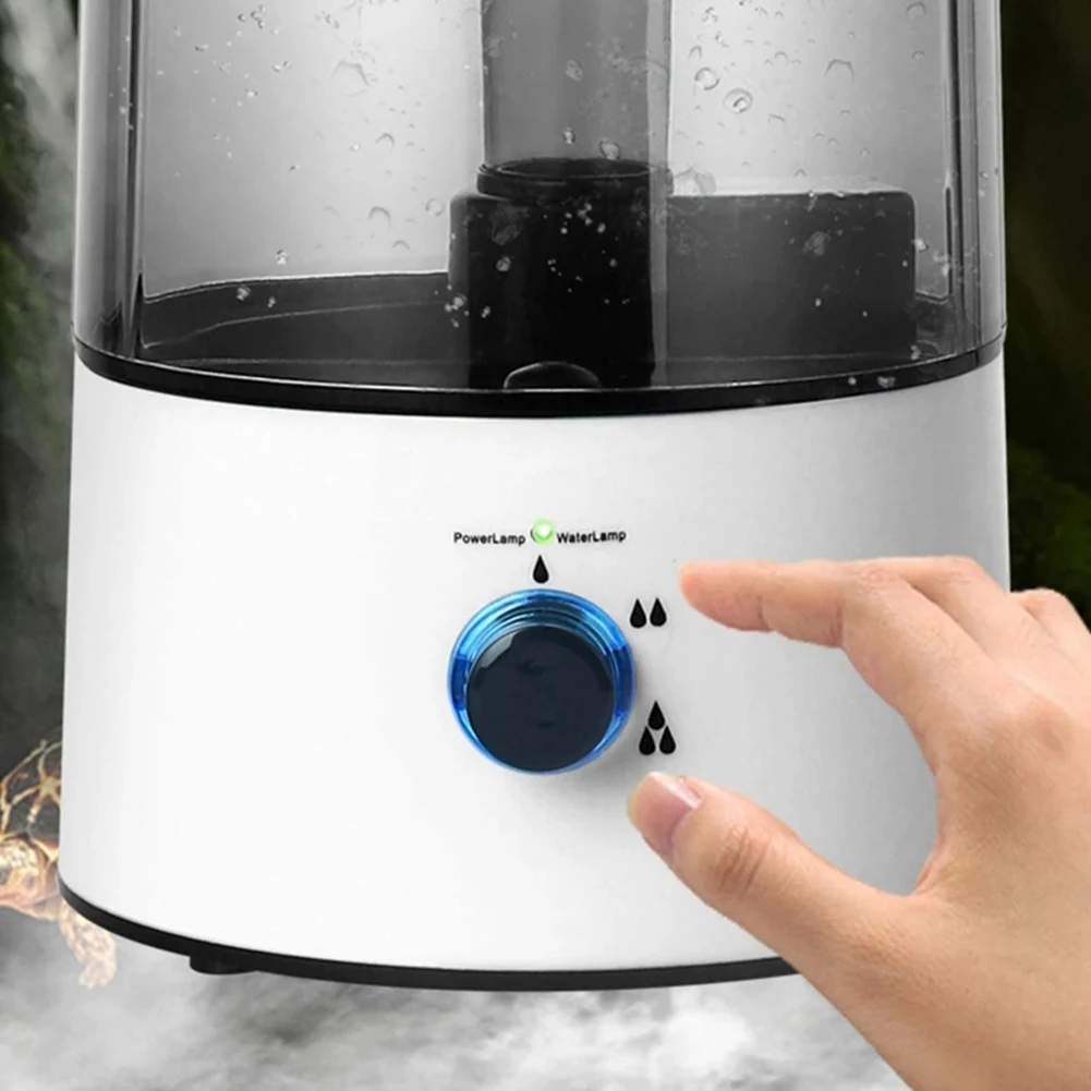 ABZS 4L Amphibians & Reptile Mist Humidifier With Hose Adjustable Terrarium Reptile Fogger Humidifier Accessories