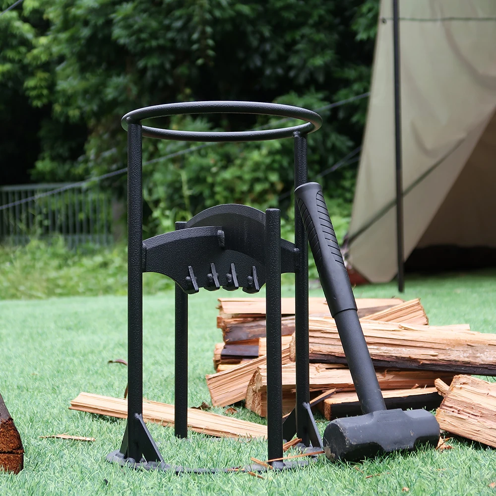 

Heavy-Duty Manual Wood Splitter, Handheld Wood Splitter, Efficient Log Splitting Tool for Firewood Preparation