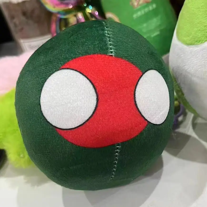 Oreiller en peluche Polandball 10cm/20cm, Bangladesh, Irlande, Angleterre, Ecosse, Serbie, Galles, népal, Countryball, jouet cadeau