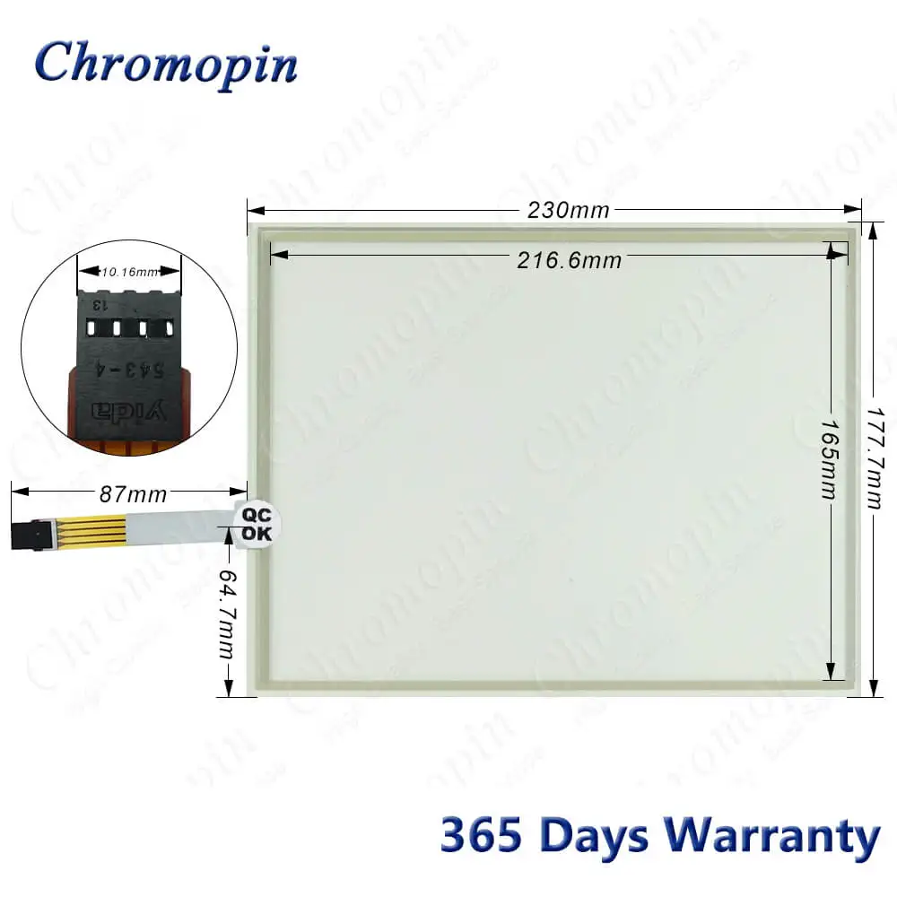 AMT9537 AMT 9537 91-09537-000 Touch Screen Panel Glass Digitizer for 09537 000AMT-9537 Touchscreen Glass