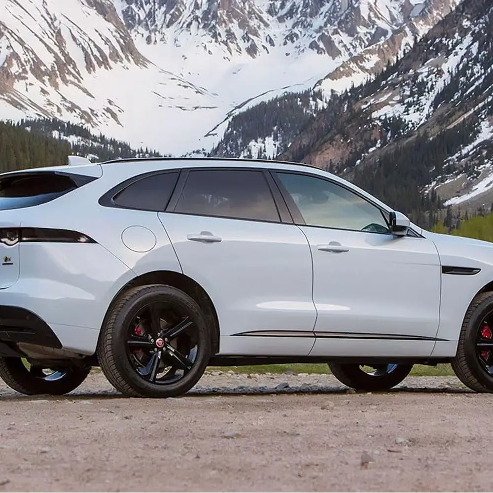 Smoke Tinted Pre-Cut Tail Light Film for 2017-2020 Jaguar F-Pace with Adhesive Back