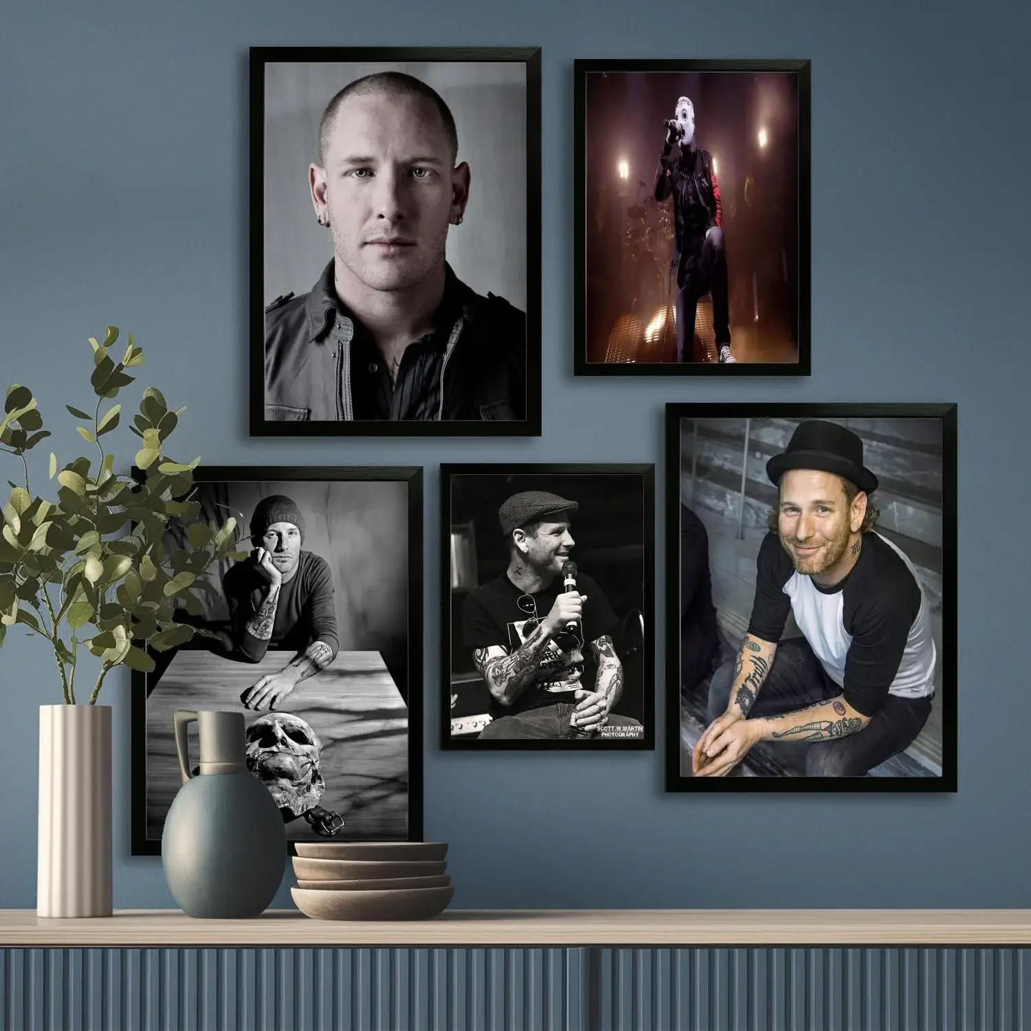 Corey Taylor Canvas Art Poster, Wall Art, Picture Print, Modern Family, Bedroom Decor, Posters,Decorative painting