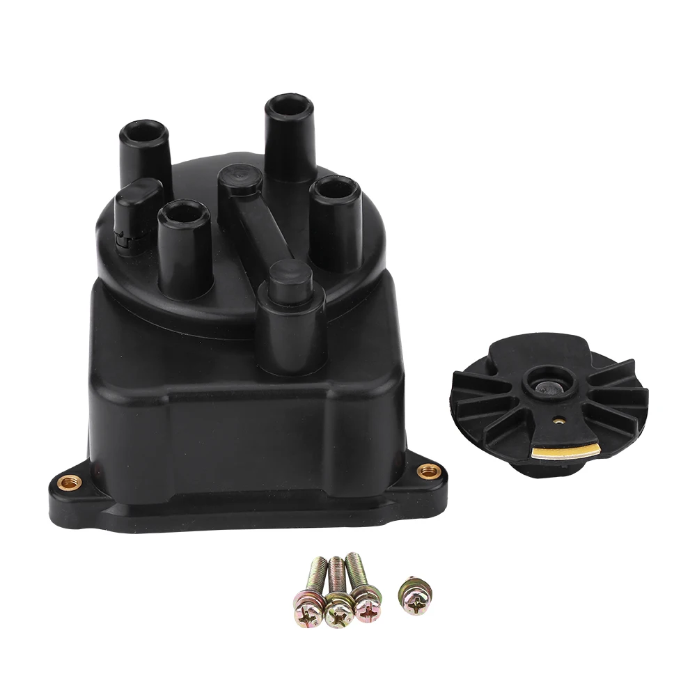 Car Auto Distributor Cap & Distributor Rotor Ignition Kit Replacement for Honda Civic 92-00 30102 P54 006 Car Accessories