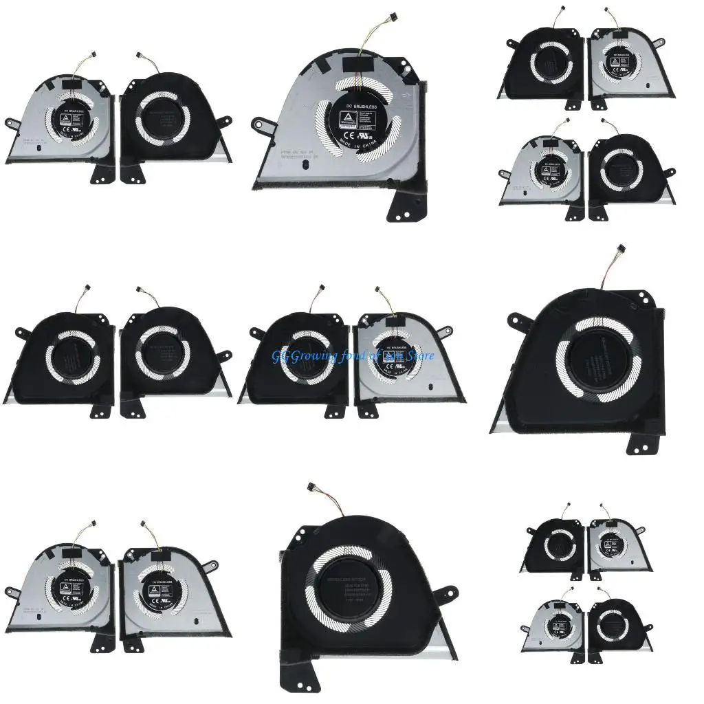 

H9EB Replacement Laptop Cooling Fan12V 1A 4pin 4-wires Radiator for ROG