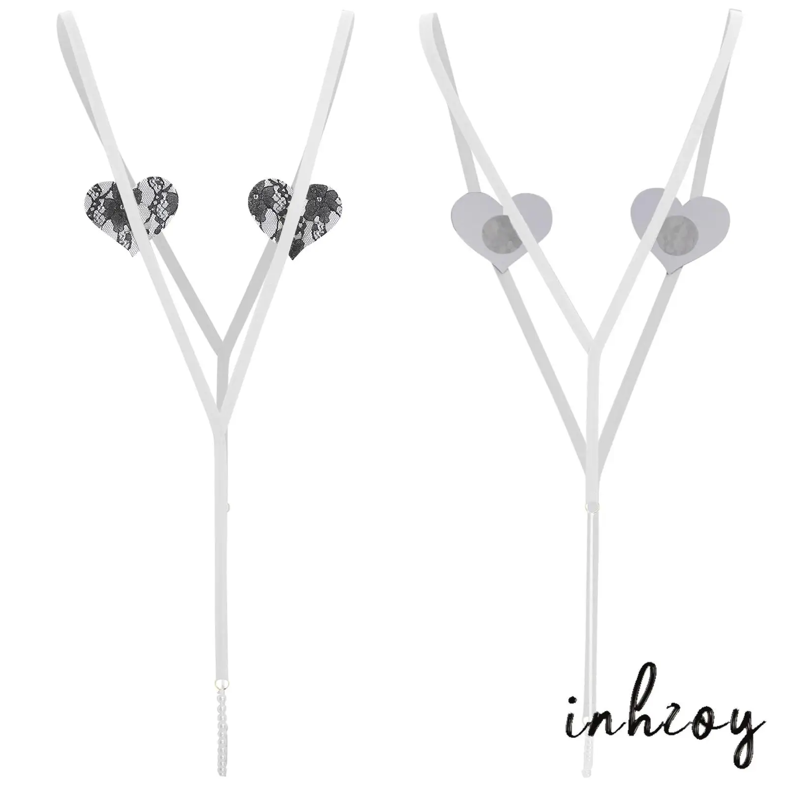 

Эротическое женское украшение из искусственного жемчуга, соблазнительное боди на шнурке, нижнее белье, милый бант, боди на бретельках, микро-бикини, ночное белье