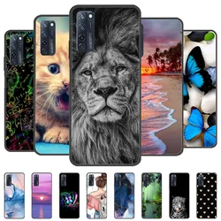 For ZTE Axon 20 5G Case Cover Silicone Soft Marble Black Bumper Funda Coque for ZTE A20 5G A2121 4G Axon 20 Extreme Protective