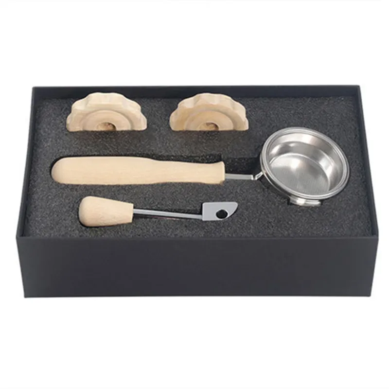 

Stainless Steel Welhome Portafilter 58mm For Welhome 330 Coffee Machine Welhome Handle with Beech Wood Knob Screw,Switch handle