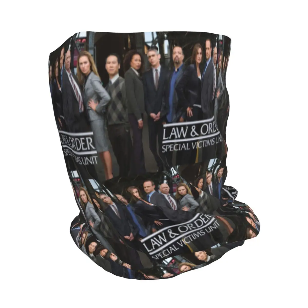 Law And Order SVU Merch Bandana Neck Gaiter Face Scarf Multi-use Cycling Scarf Beanies Hat for Men Women Adult Washable