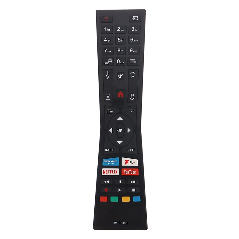 Remote Controller RM-C3338 RC43101P Replacement - Compatible with JVC 4K LED LCD Smart TVs LT-24C680 LT-24C685 LT-32C695.