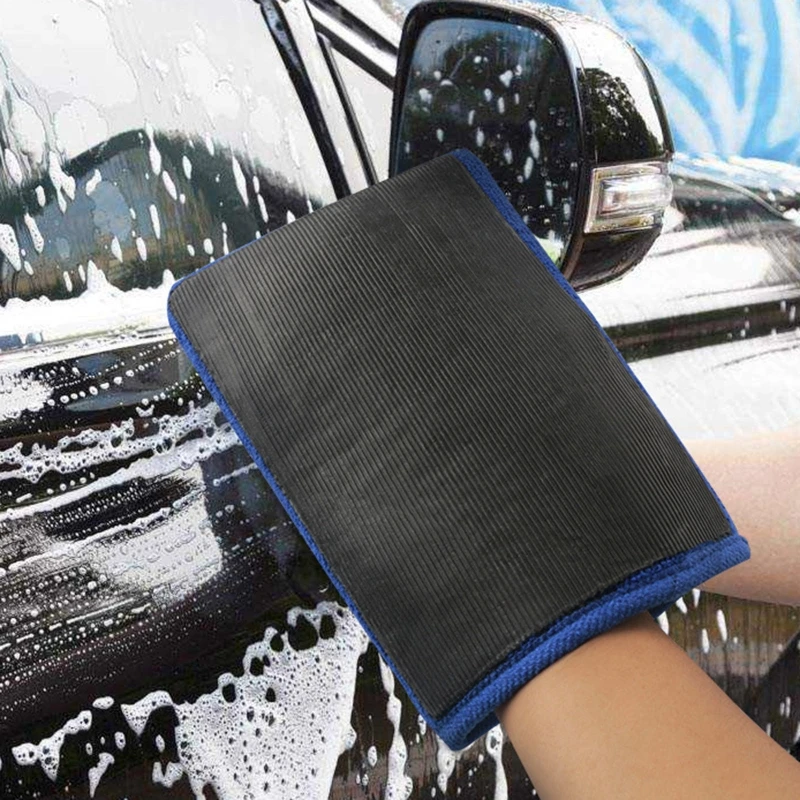 Car Wash Magic Clay Bar Mitt Car Clay Cloth Auto Care Cleaning Towel Clay Cloth Detailing Cleaning Towel D7YA