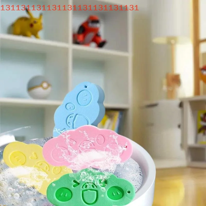 

Soft Bath Sponge Brush Exfoliating Dead Skin Sponge With Lanyard For Kids Massager Cleaning Shower Brushes Sponge Rub