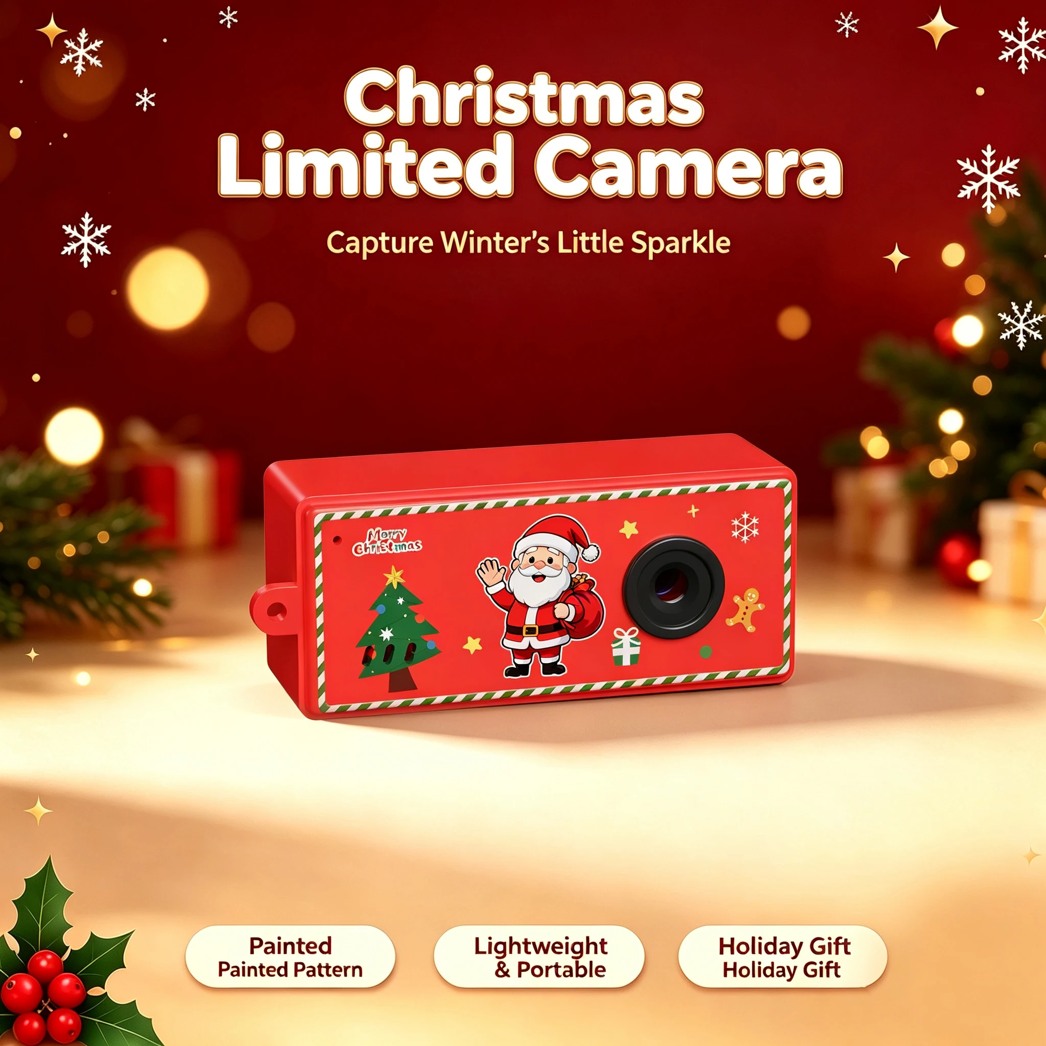 Christmas Kids Mini Digital Camera