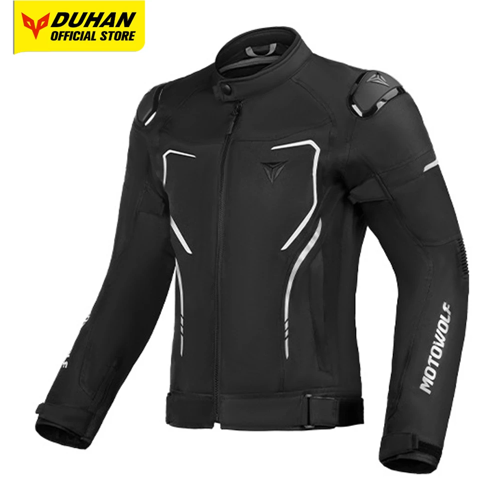 

Winter Warm Motorcycle Jacket Reflective Windproof Motorbike Riding Jacket TPU Shoulder Protection Motocross Jacket