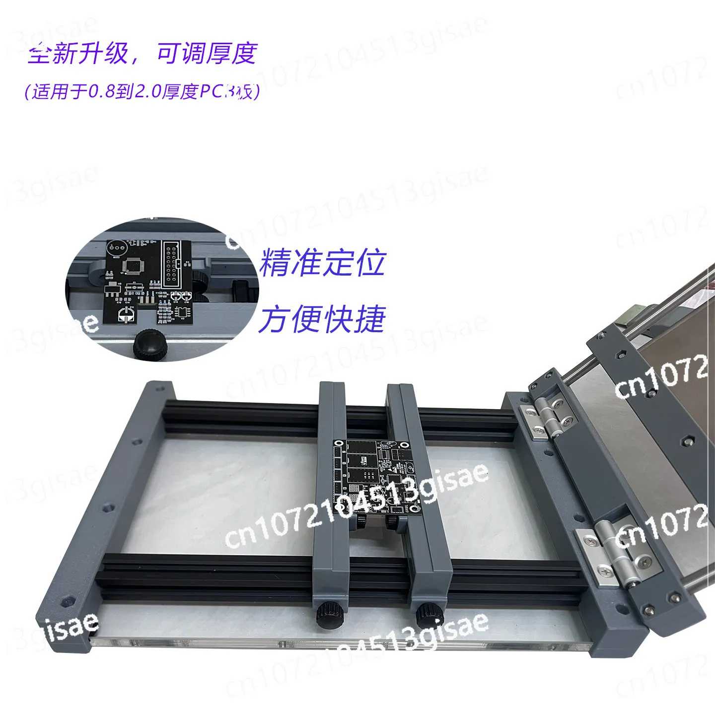 Stencil Solder Paste Printing Table SMT Stencil Manual Screen Printing Table Manual Small Equipment PCB