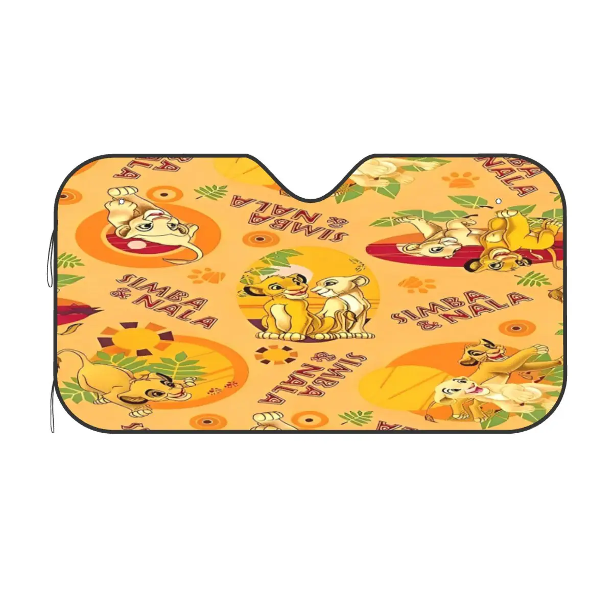 

The Lion King Universal Car Windshield Sun Shade UV Protection Durable Pattern Auto Front Window Sunshade Cover