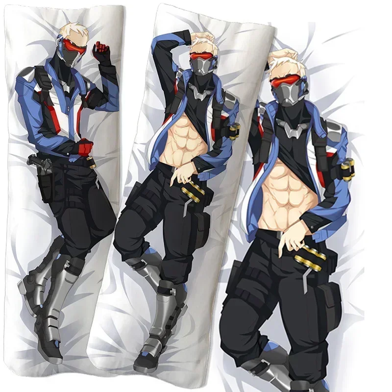 Games Overwatch Games Equal body hug body pillow pillowcase double-sided 3D printing bedding DIY two-dimensional sexy gift