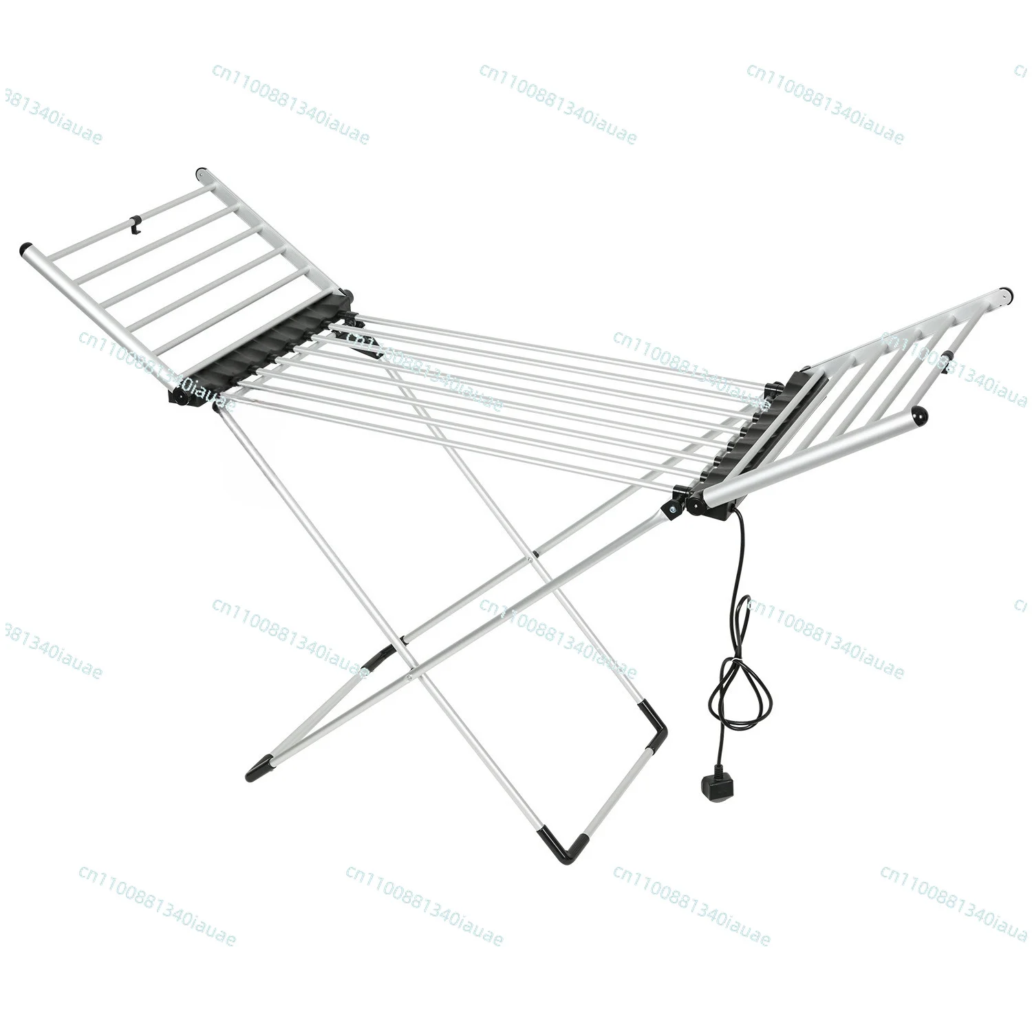 

230W Temperature Control Timing Foldable Electric Drying Hanger Floor Heating Drying