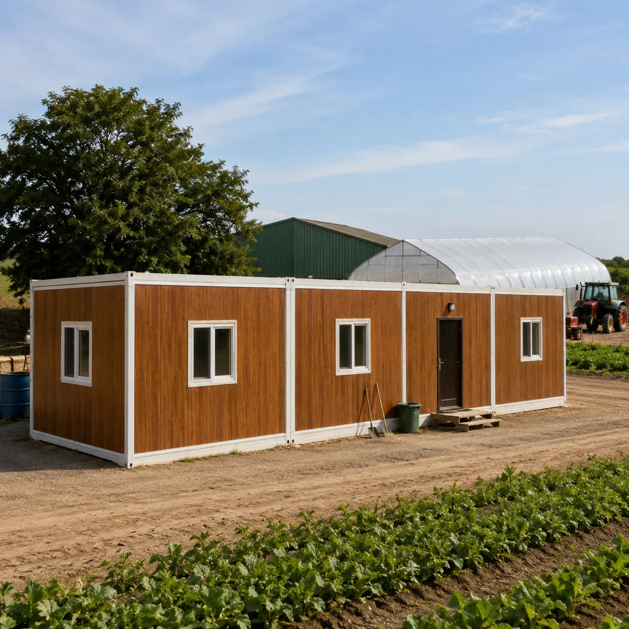 Low Cost Modular Prefabricated Portable Foldable Homes 20Ft Office Folding Container House