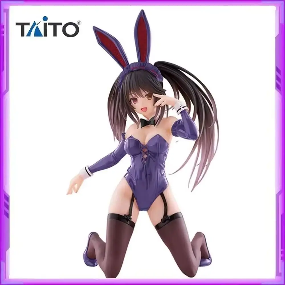الأصلي TAITO DC تاريخ لايف Tokisaki Kurumi كابوس PVC شخصيات كرتونية عمل نموذج لجسم اللعب