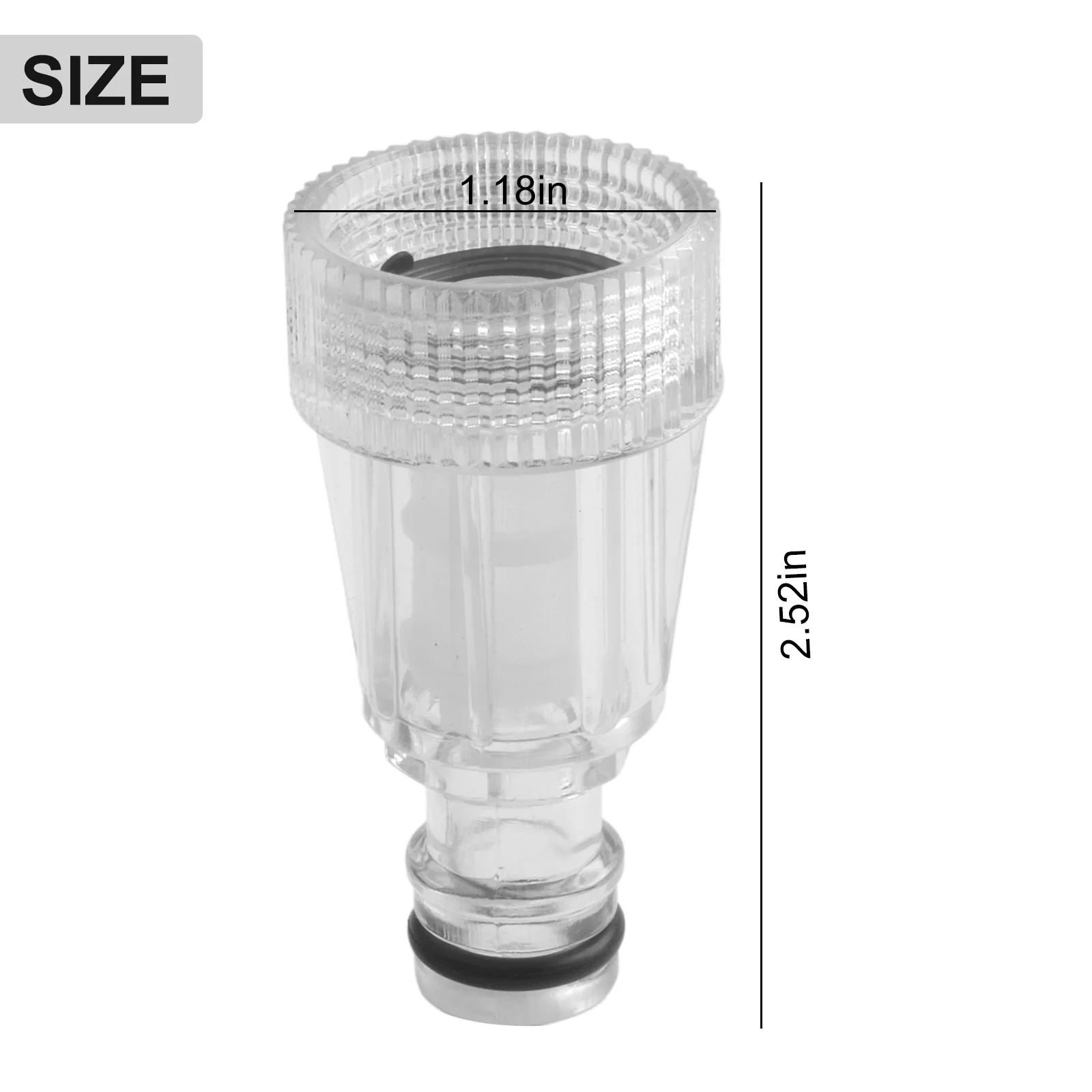 Convenient Yard Water Filter Water filter Pressure Washers High Pressure Transparent Tuck 2pcs 3cm Connection Attachment
