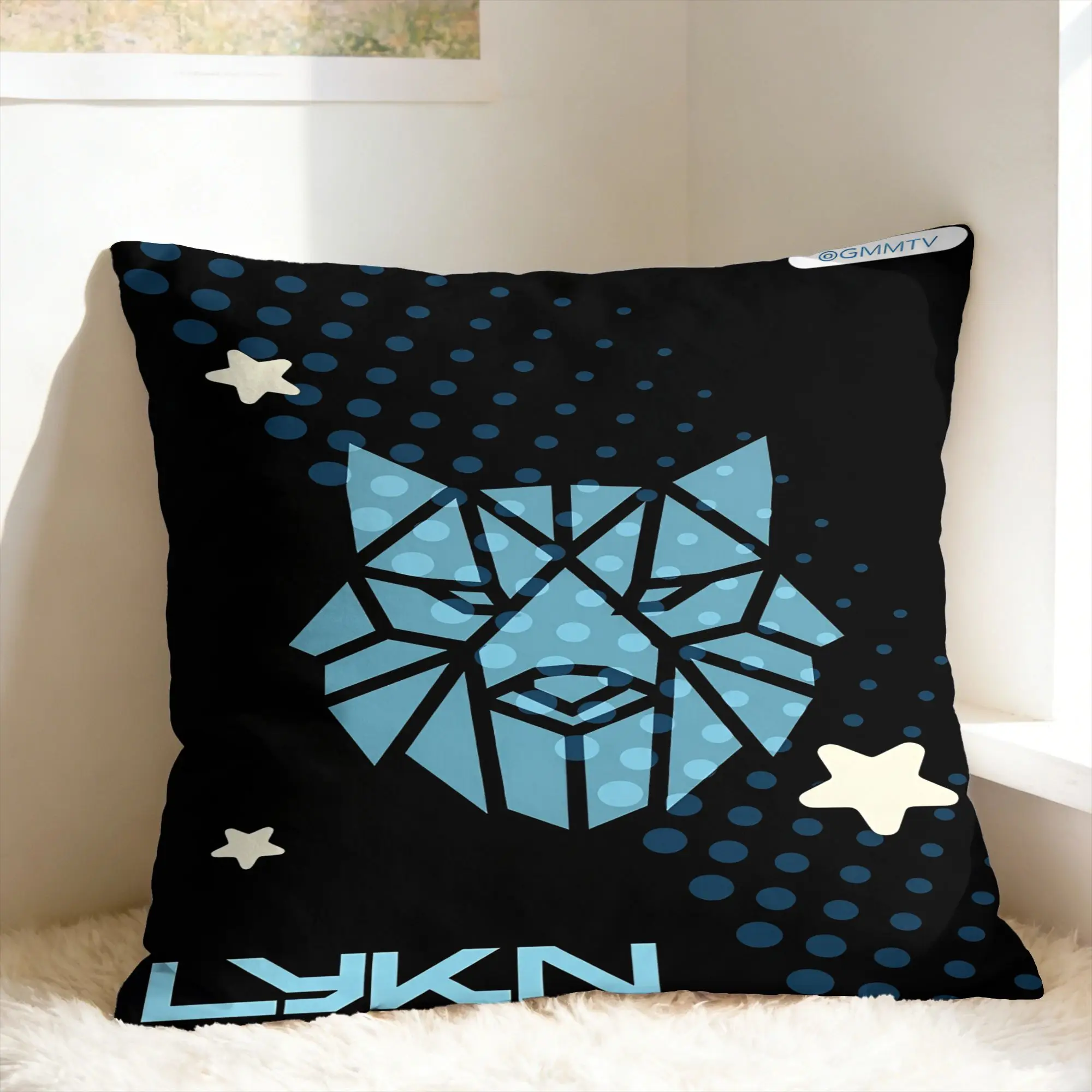 L-LYKN Group Lykyou Pillow Cover  Cute Funny Pillow Case For Living Room Bed Chair Comfy Pillowcases Birthday Present