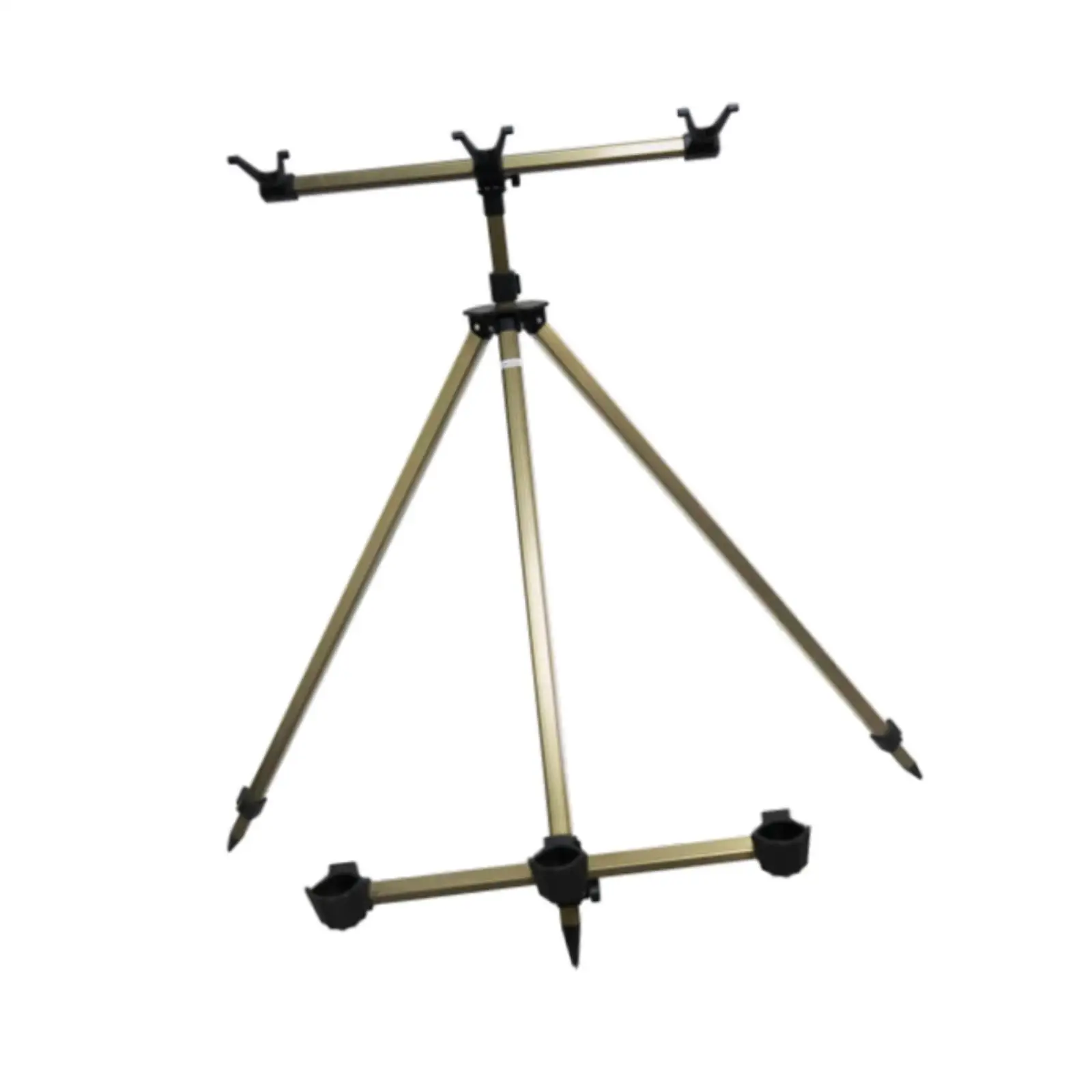 Bank Fishing Rod Holder Tripod Tripod Stand Rod Rest for Bank Beach Ground