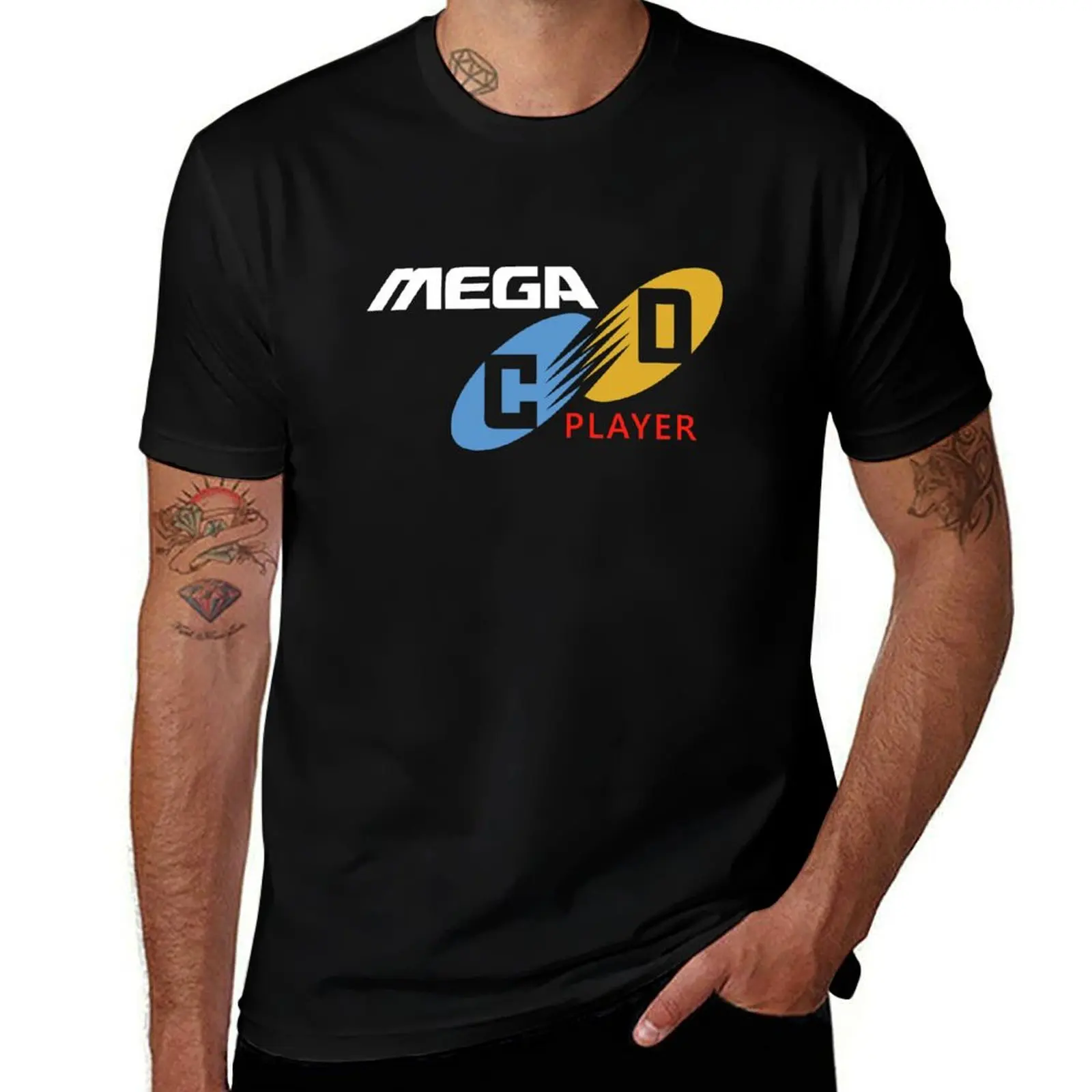 

Mega CD 1 T-Shirt man t shirts for men man t shirt graphic