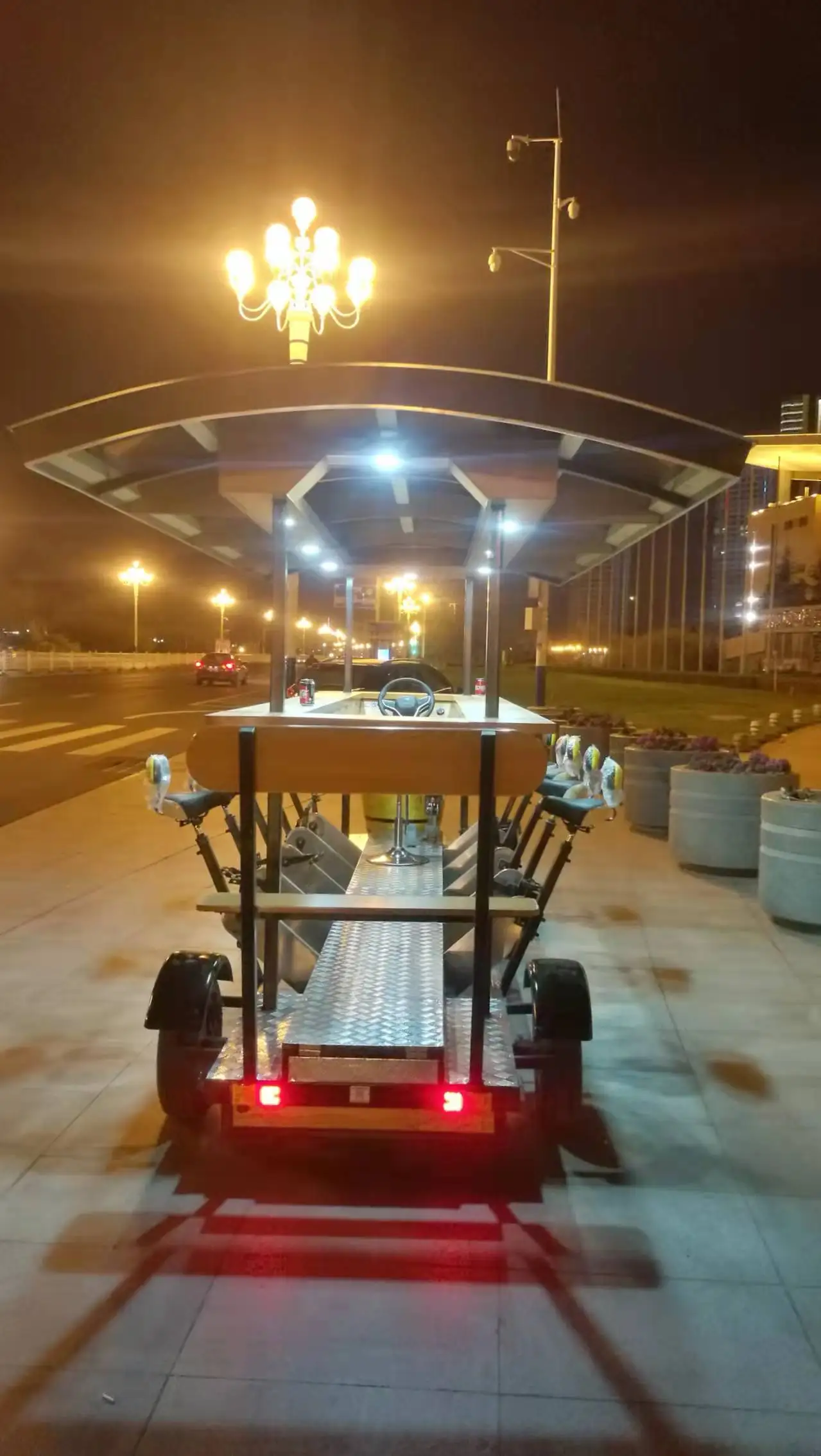 Beer Bar Scenic Fitness Sightseeing Mobile Cycling Bike Multigiocatore Ciclismo Caffè Bike Party Car