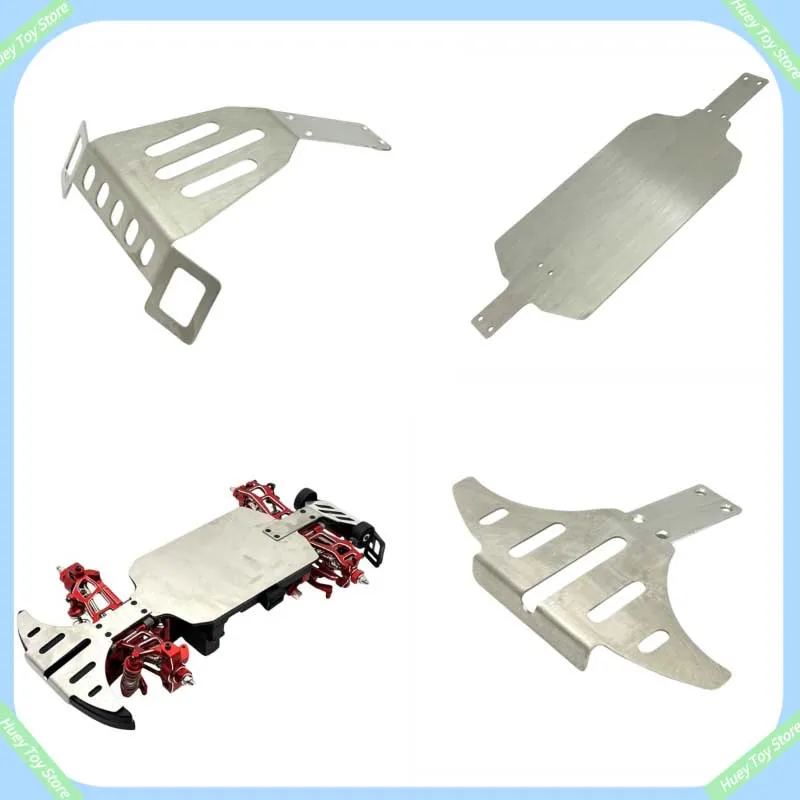 

Mjx 1/14 14211, обновленная броня шасси из нержавеющей стали 304, передние и задние стержни, броня с дистанционным управлением, автомобильные аксессуары