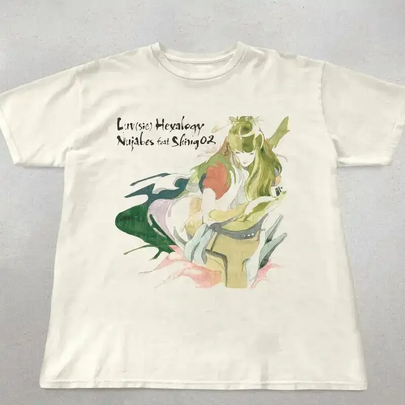 Camiseta Nujabes Luv Sic, camiseta gráfica de hip hop, camiseta Nujabes, camisetas gráficas japonesas, ropa de calle para hombres y mujeres, camiseta de alta calidad