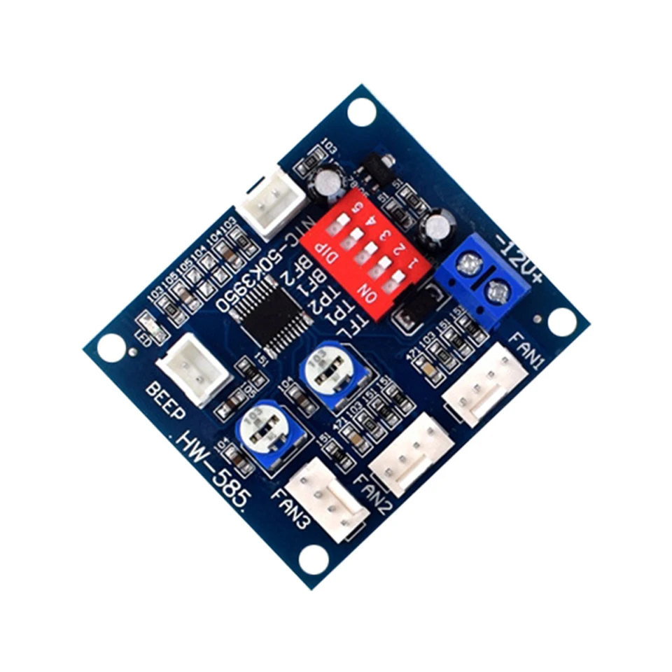 PWM Speed Temperature Controller for PC Fans