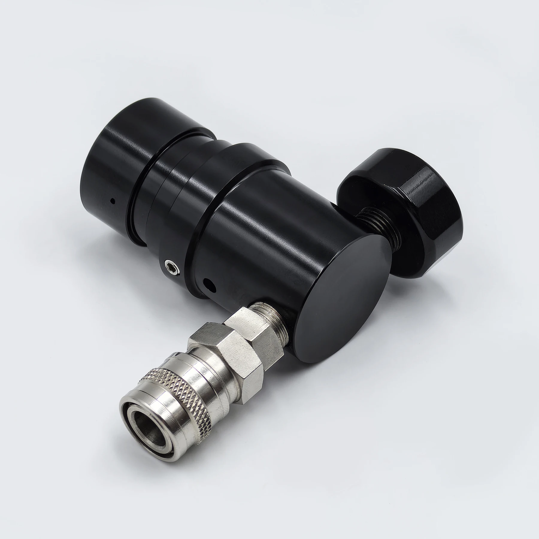 Imagem -03 - Micro Regulador Ajustável Hpa com Manômetro Baixa Pressão Liga de Cobre e Aço Inoxidável Mpa us 2202 Manômetro 300psi mr Gen 2